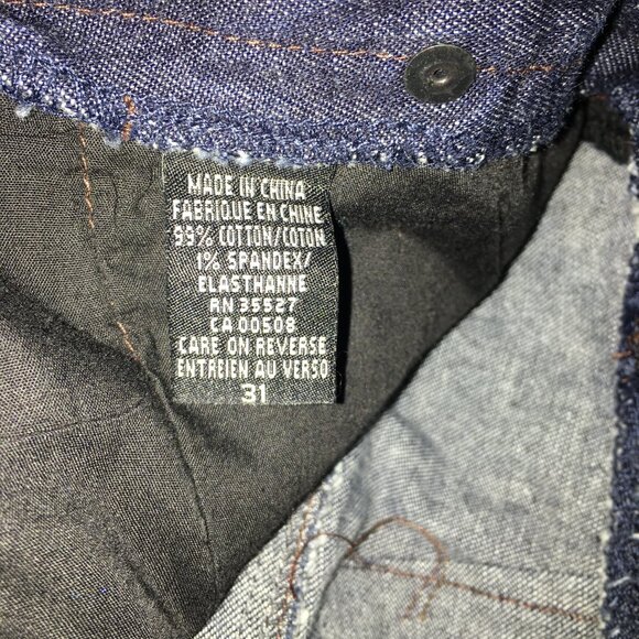 Vintage Marithe Francois Girbaud Blue Long A-Line Denim Skirt size 31 - Picture 7 of 13